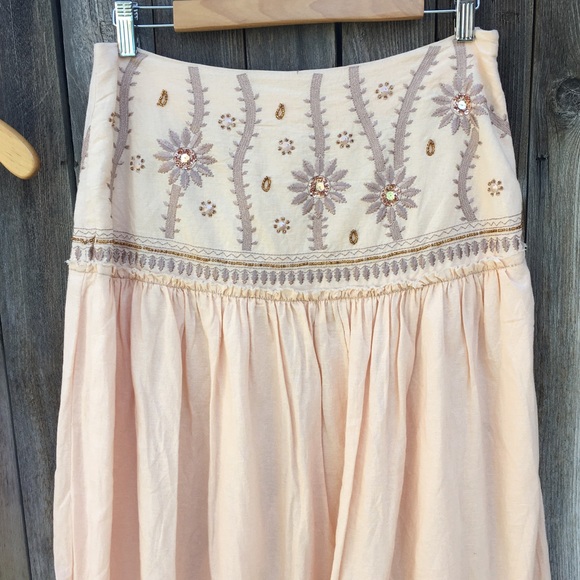 Free People Crystal Cove Two Piece Maxi Dress Linen M - Picture 8 of 16